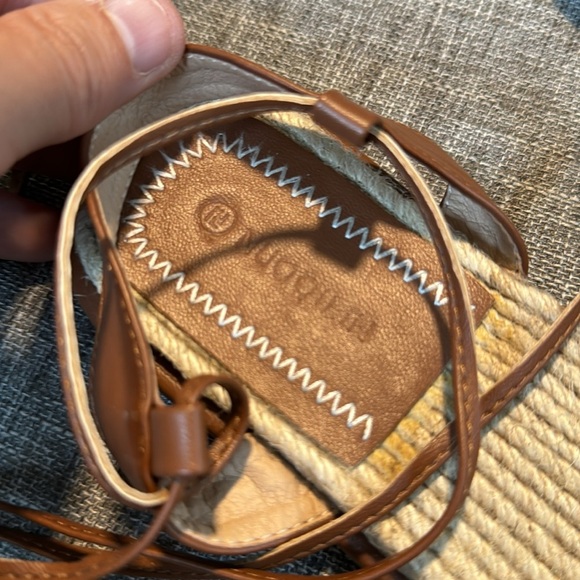 Summer Bohemia Style Fringe Tassel Strappy Flats Sandals Ball Tie Up Ope… - Picture 4 of 9